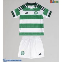 Fotballdrakt Barn Celtic Hjemmedraktsett 2025-26 Kortermet (+ Korte bukser)